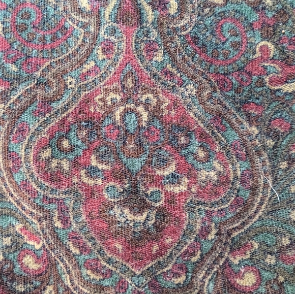 Talbot's Paisley corduroy handbag. Like new - Picture 8 of 8